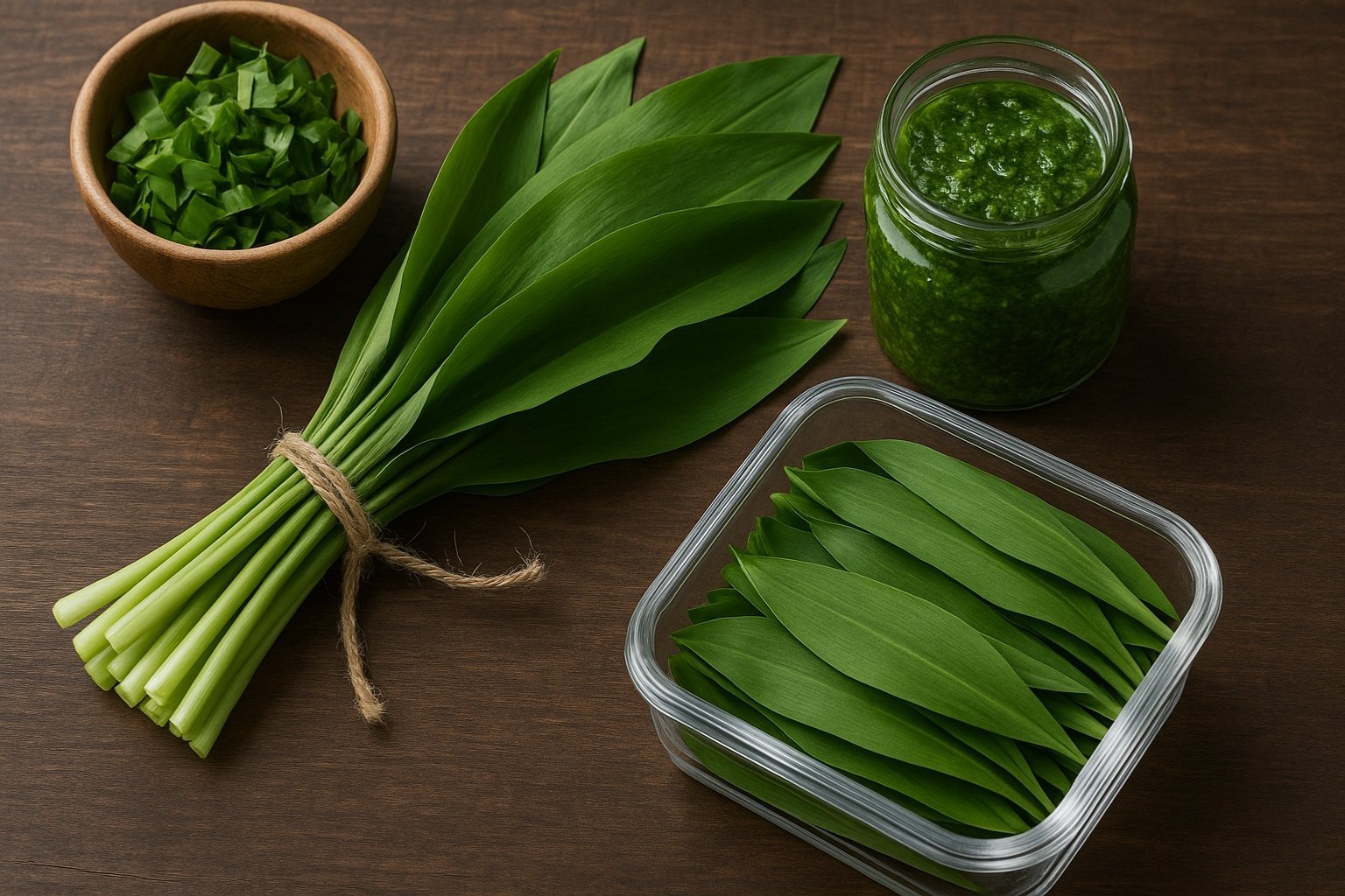 Comment conserver l'ail des ours