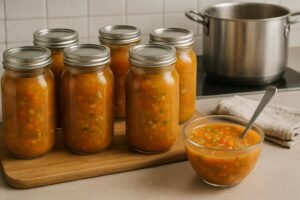 Comment conserver de la soupe plusieurs mois