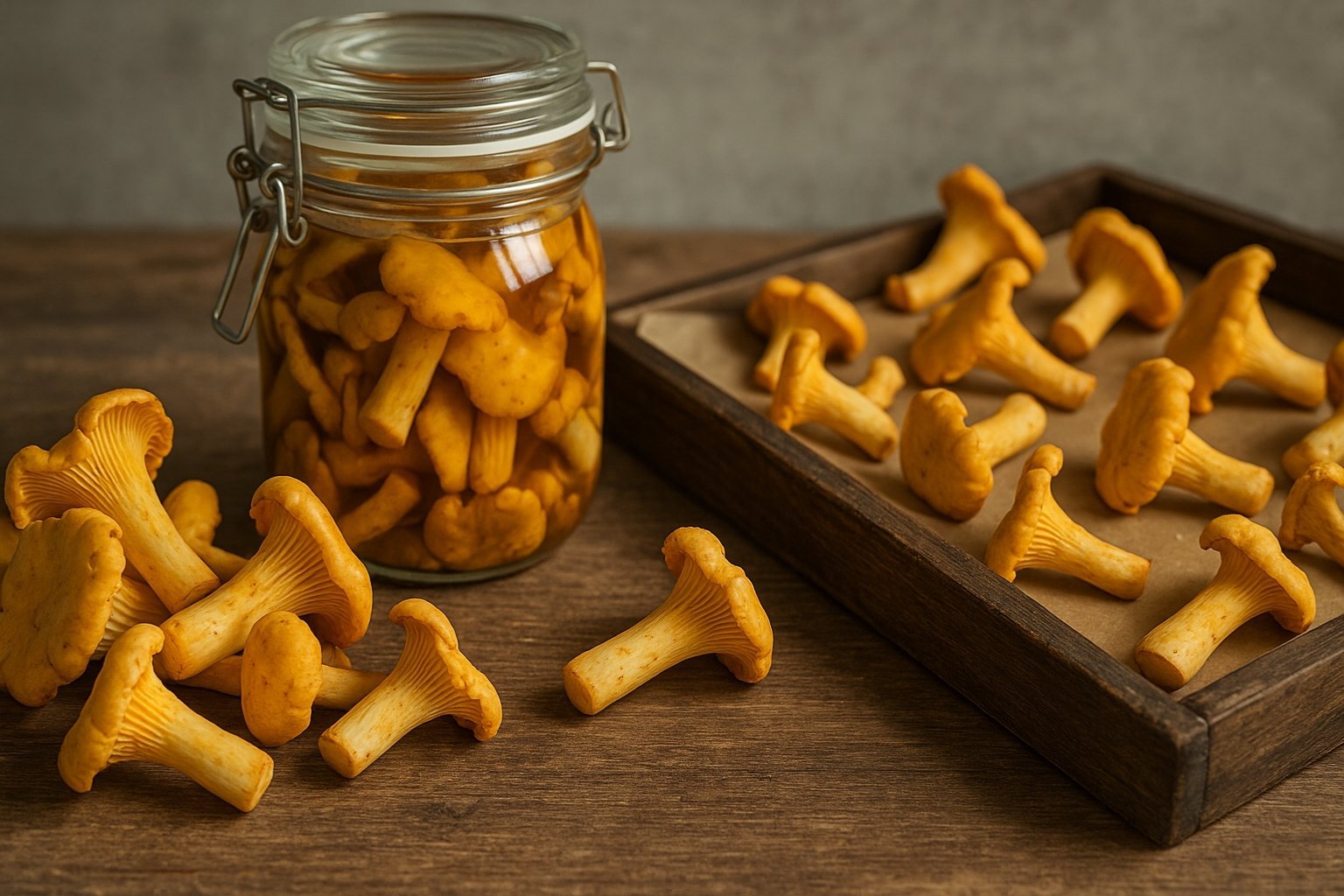 Comment conserver des chanterelles