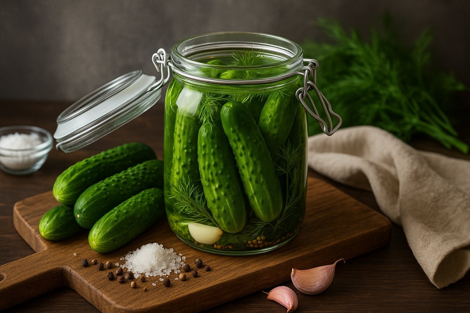 Comment conserver des cornichons