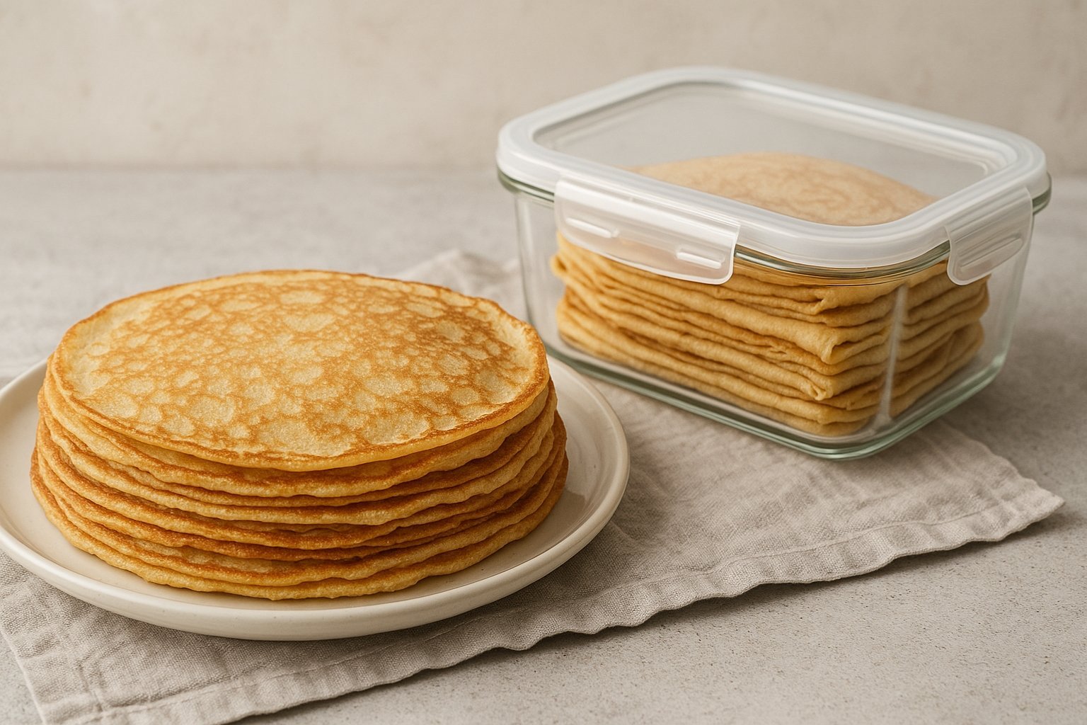 Comment conserver des crêpes