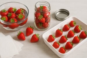 Comment conserver des fraises plus longtemps