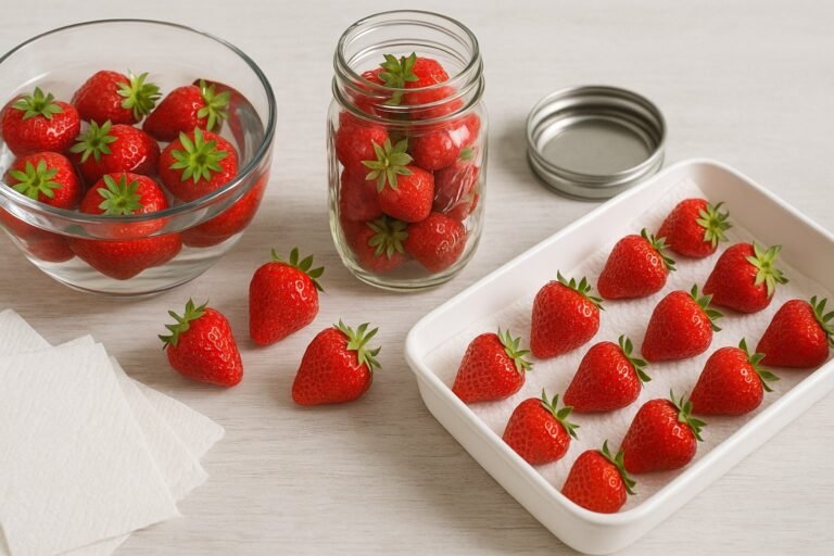 Comment conserver des fraises plus longtemps