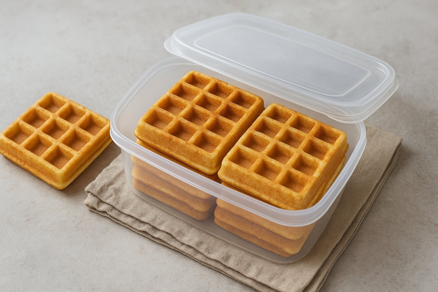 Comment conserver des gaufres