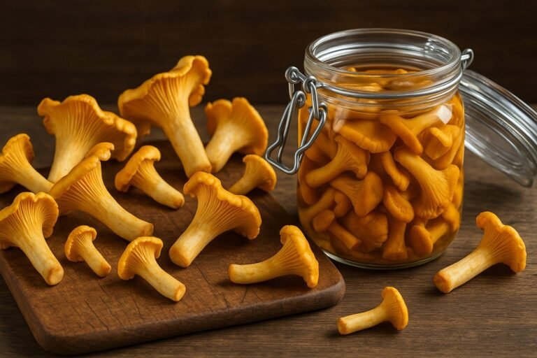 Comment conserver des girolles