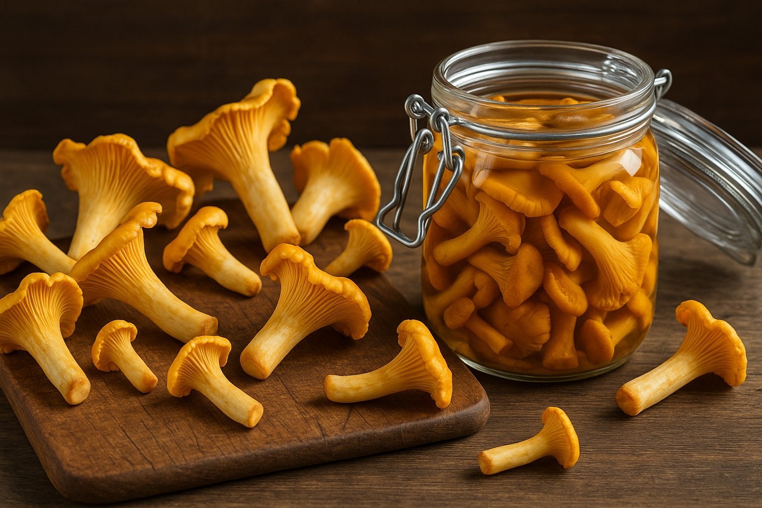 Comment conserver des girolles