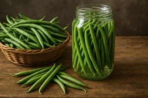 Comment conserver des haricots verts frais