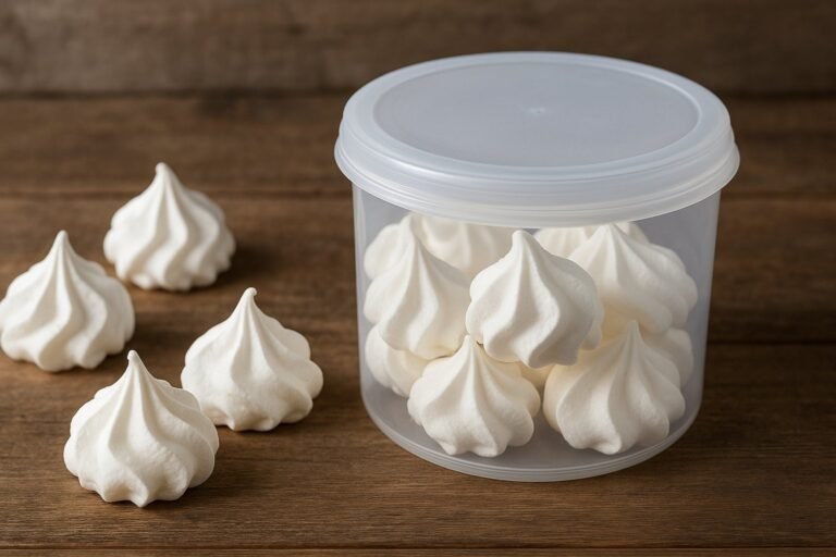 Comment conserver des meringues