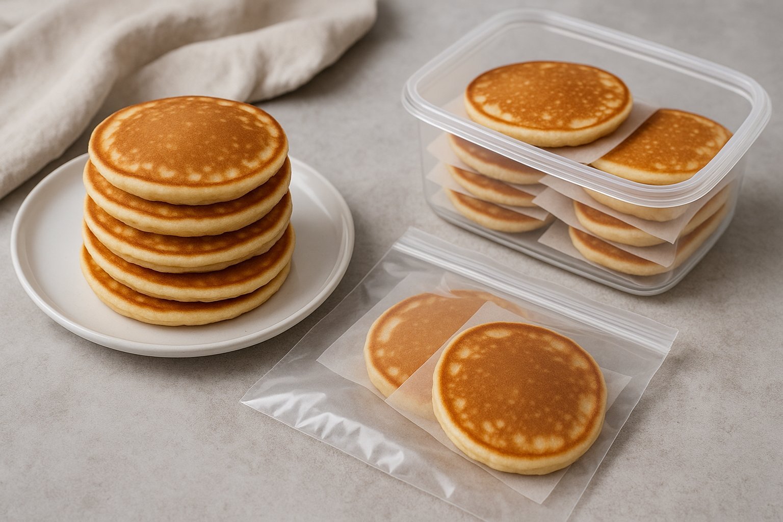 Comment conserver des pancakes