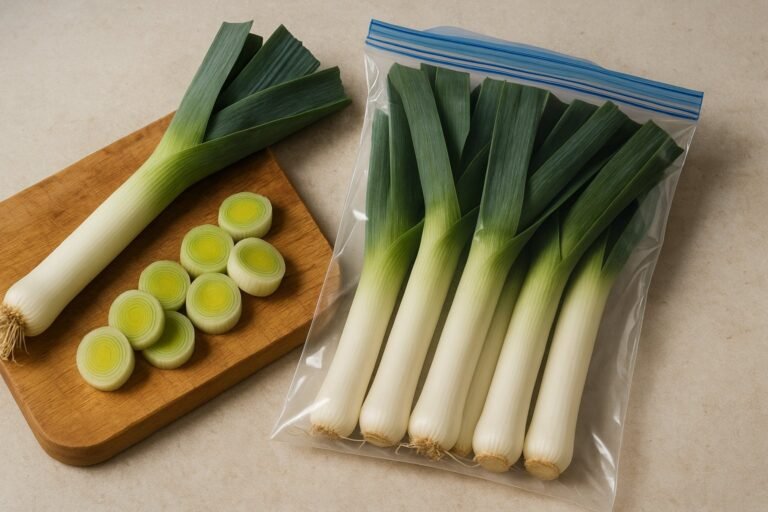 Comment conserver des poireaux