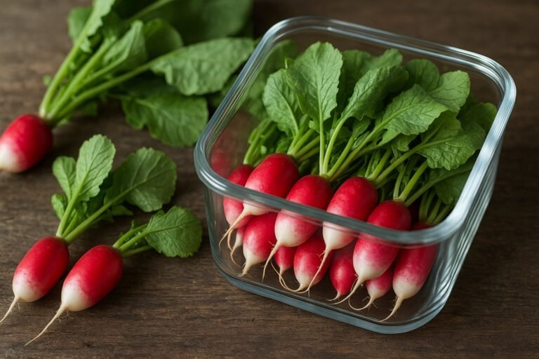 Comment conserver des radis