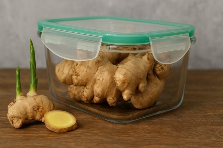 Comment conserver du gingembre frais