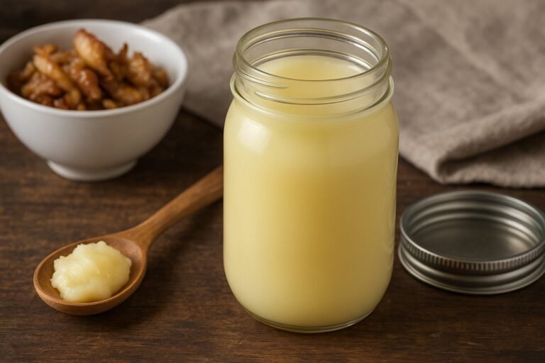 Comment conserver la graisse de canard