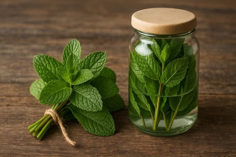 Comment conserver la menthe fraîche