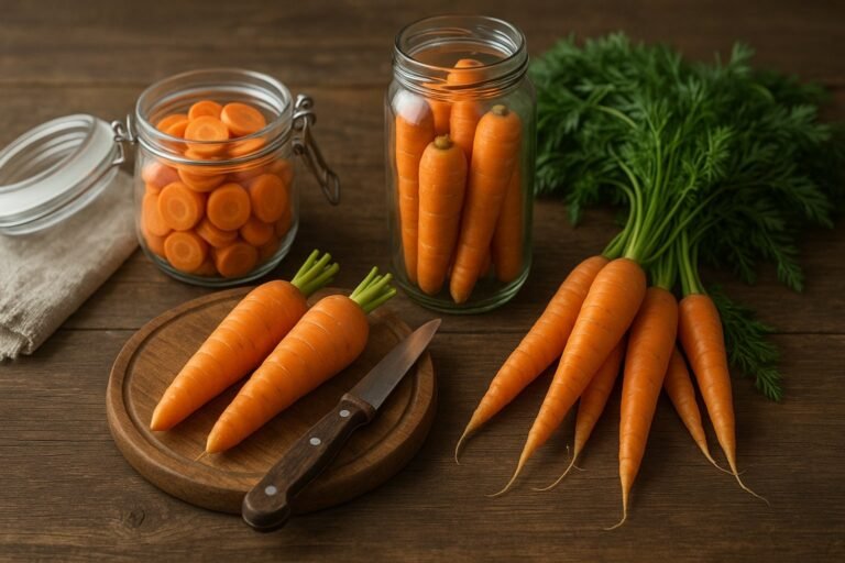 Comment conserver les carottes