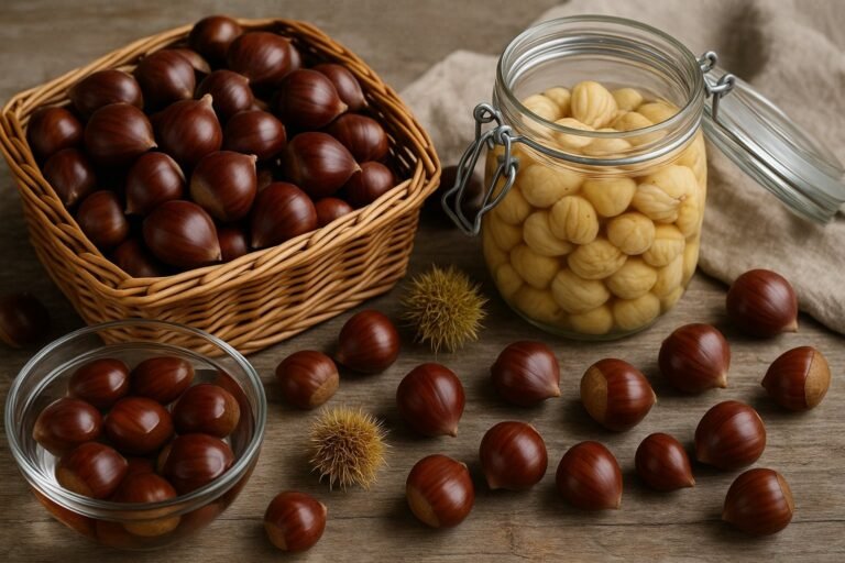 Comment conserver les châtaignes