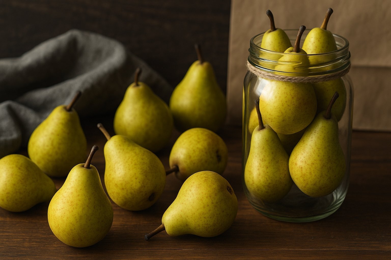 Comment conserver les poires