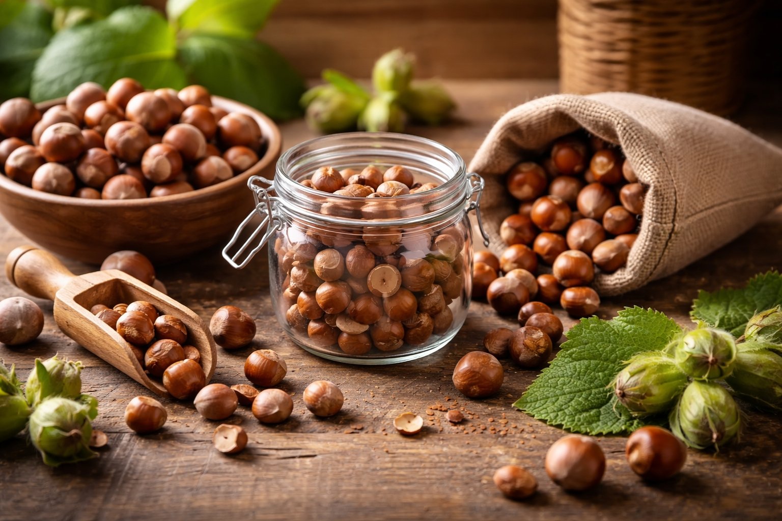 Comment conserver des noisettes