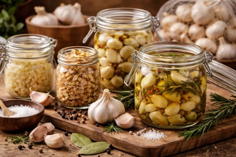 Comment conserver de l'ail frais plusieurs mois