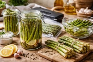 Comment conserver des asperges fraîches ou non