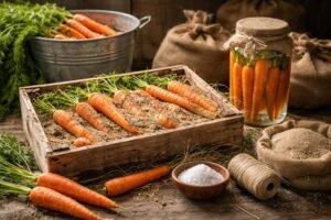 Comment conserver des carottes plusieurs mois