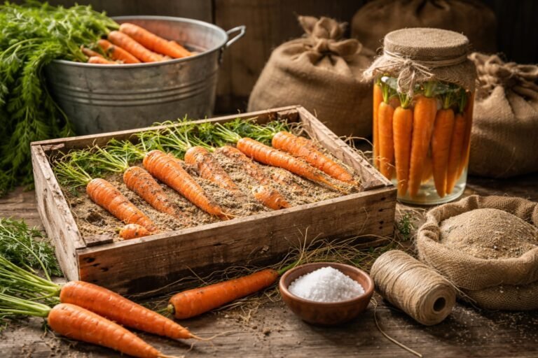 Comment conserver des carottes plusieurs mois