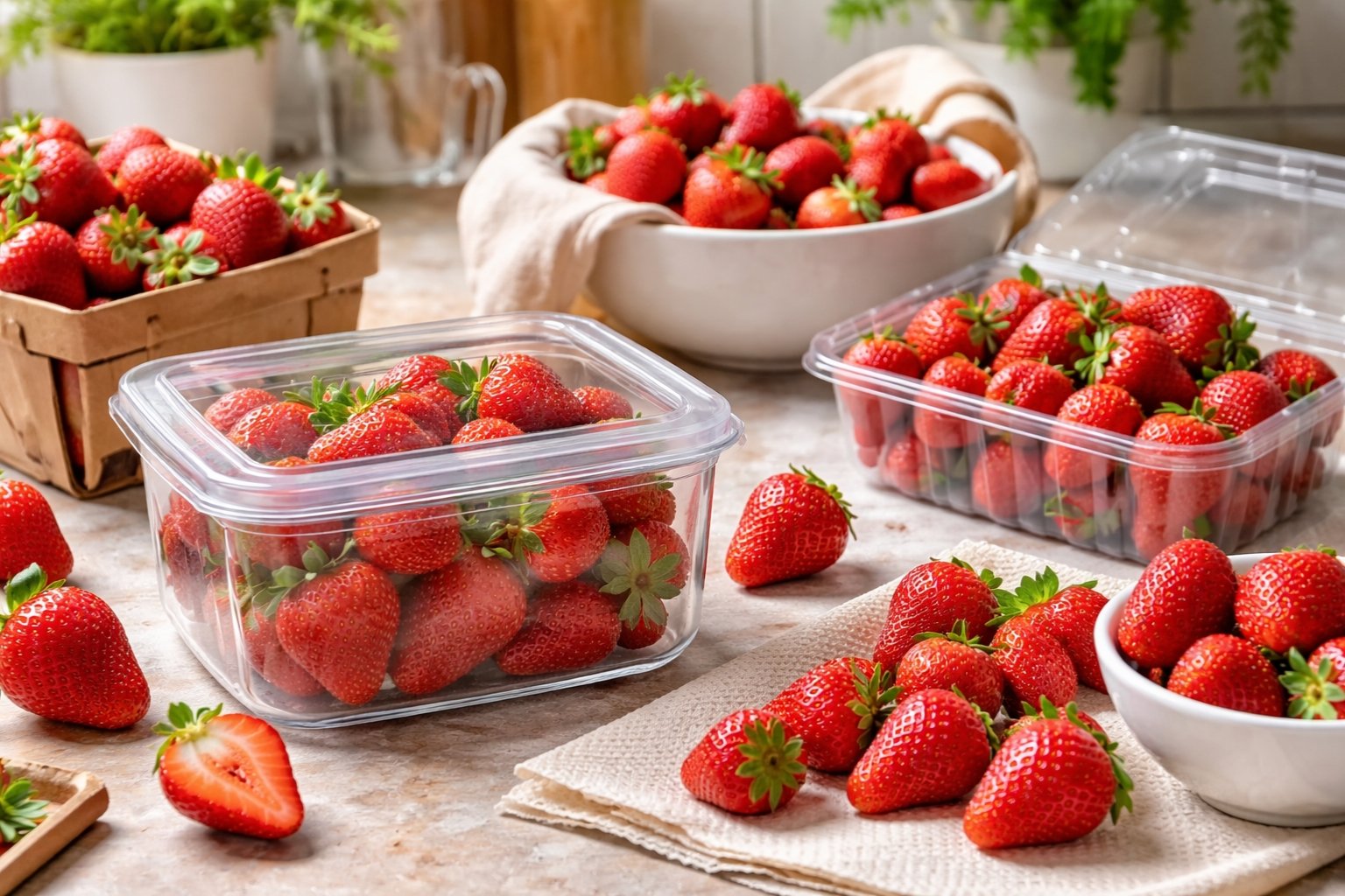 Comment conserver des fraises