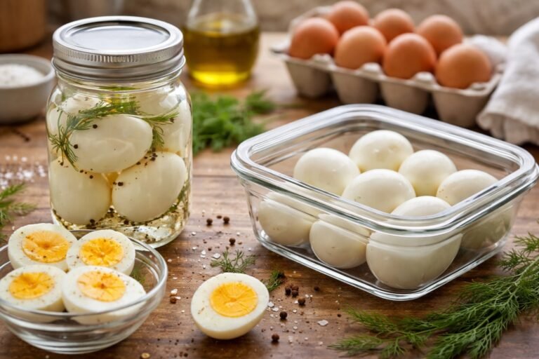 Comment conserver des œufs durs