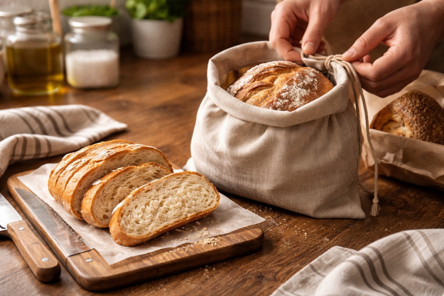 Comment conserver du pain frais pour le lendemain