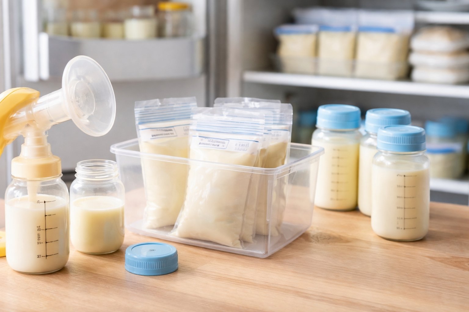 Comment conserver le lait maternel