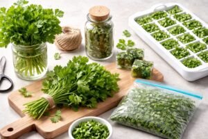 Comment conserver le persil