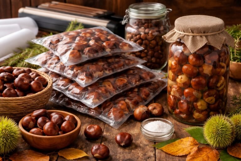 Comment conserver les châtaignes plusieurs mois