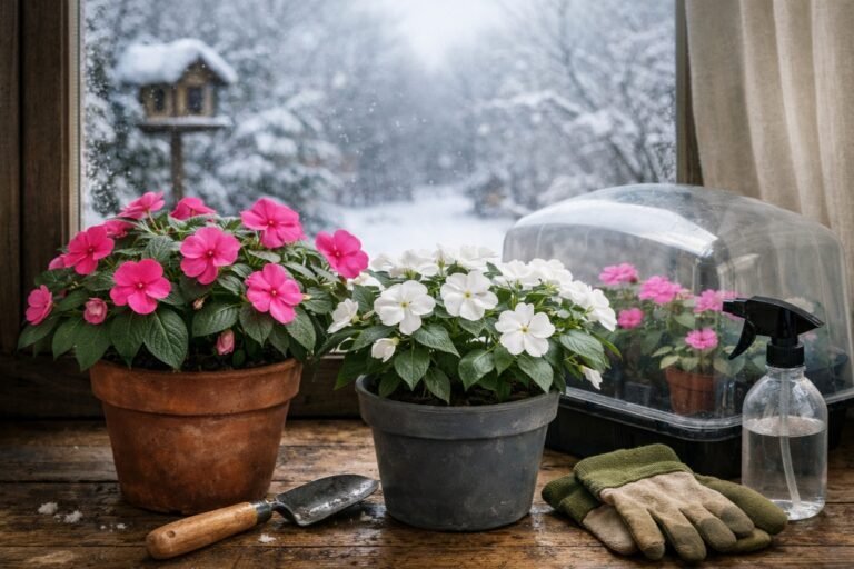 Comment conserver les impatiens en hiver