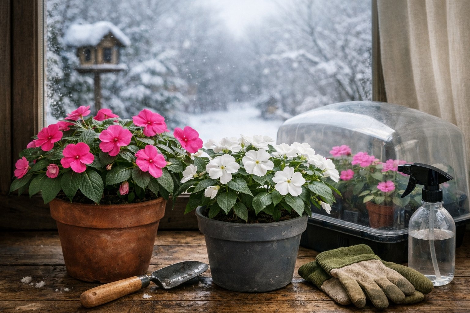 Comment conserver les impatiens en hiver
