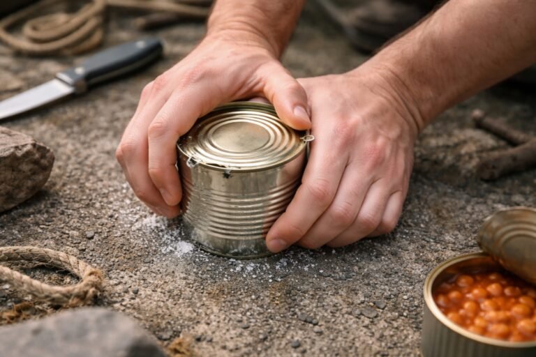 Comment ouvrir une conserve sans ouvre boîte