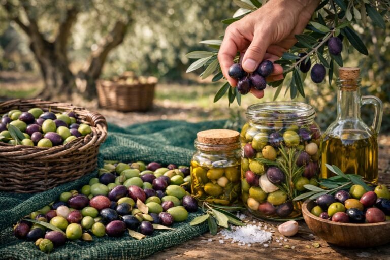 Quand cueillir les olives et comment les conserver
