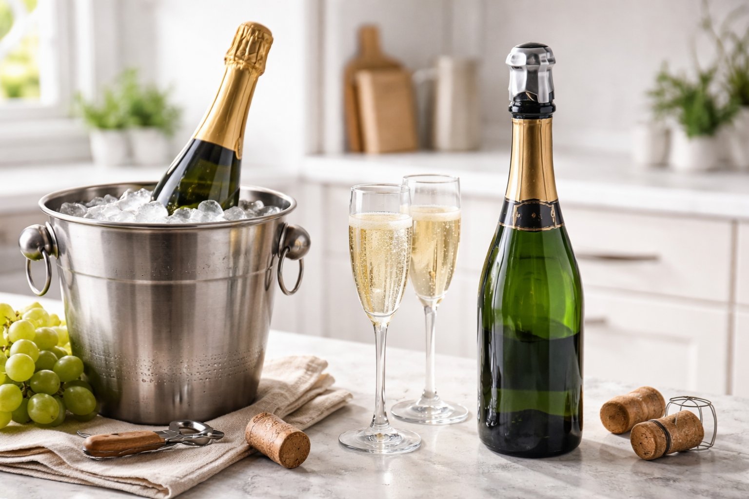 Comment conserver bouteille de champagne fermée ou ouverte