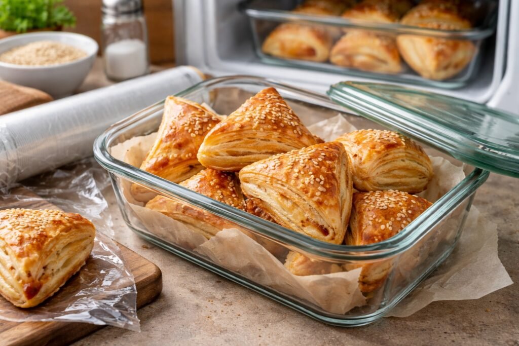 Comment conserver des feuilletés cuits pour le lendemain