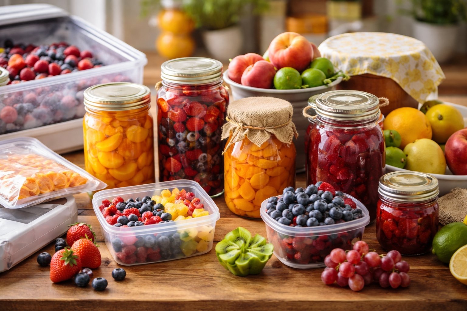 Comment conserver des fruits