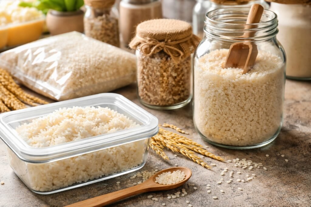 Comment conserver du riz cuit ou cru