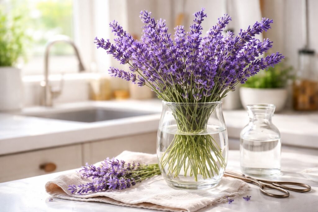 Comment conserver la lavande en vase