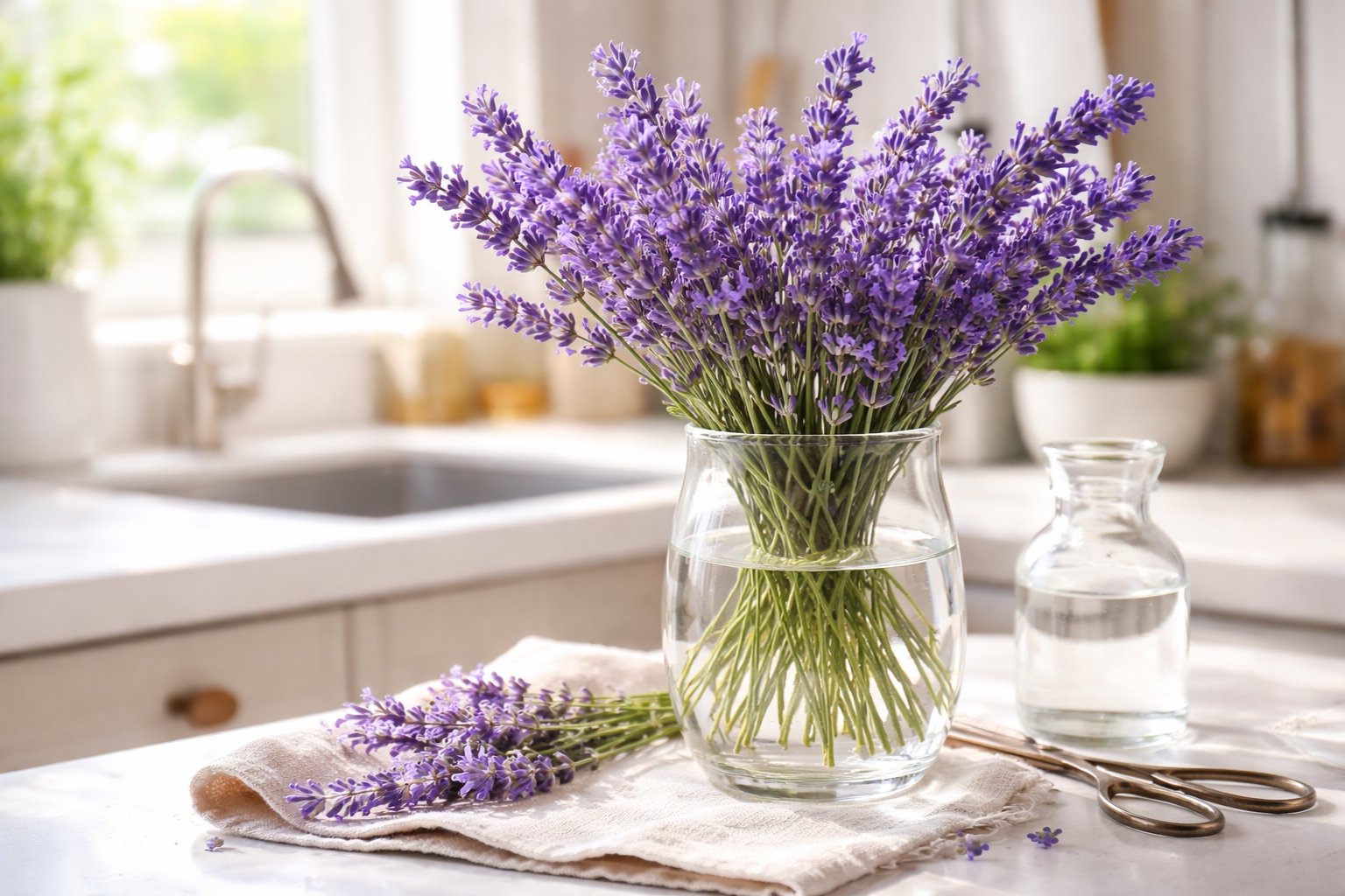 Comment conserver la lavande en vase