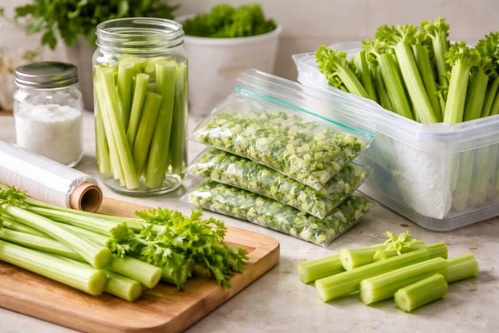 Comment conserver le céleri branche