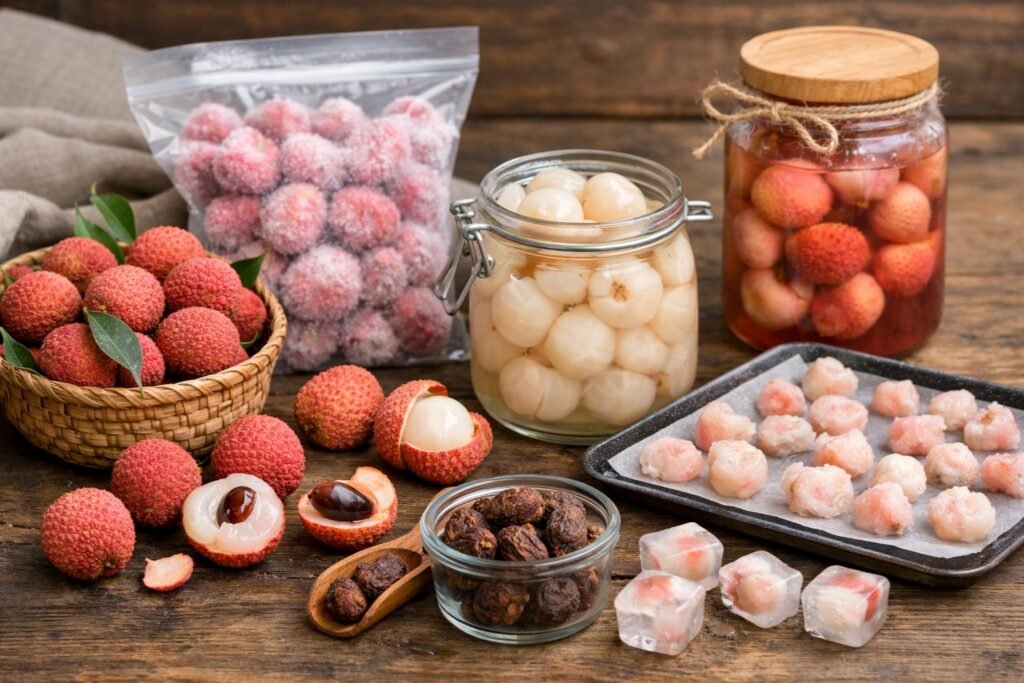 Comment conserver les litchis