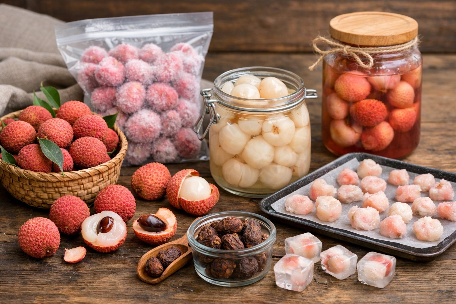 Comment conserver les litchis