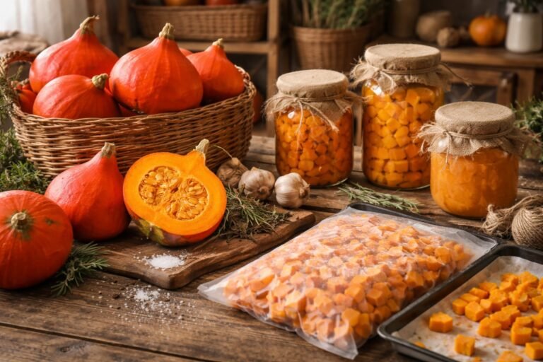 Comment conserver les potimarrons