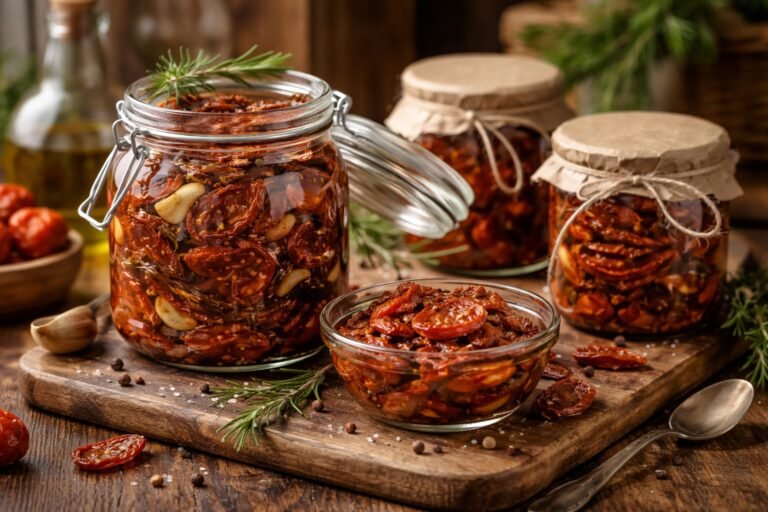 Comment conserver les tomates séchées