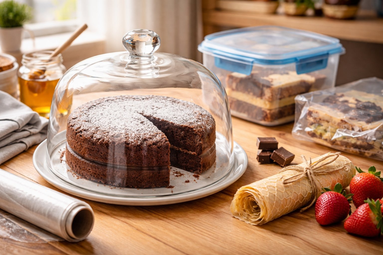Comment conserver un gâteau maison