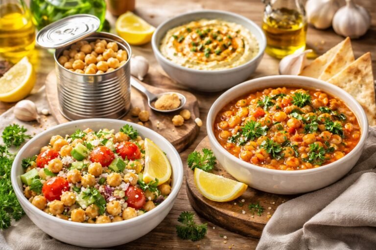 Comment manger les pois chiches en conserve