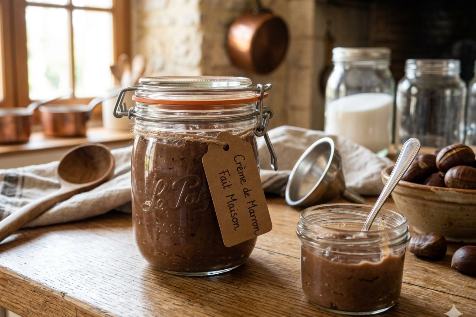 Comment conserver de la crème de marron fait maison